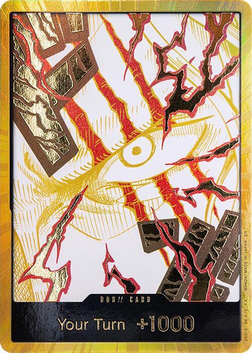DON!! Card (Shanks) (Gold) — DON-PRB02